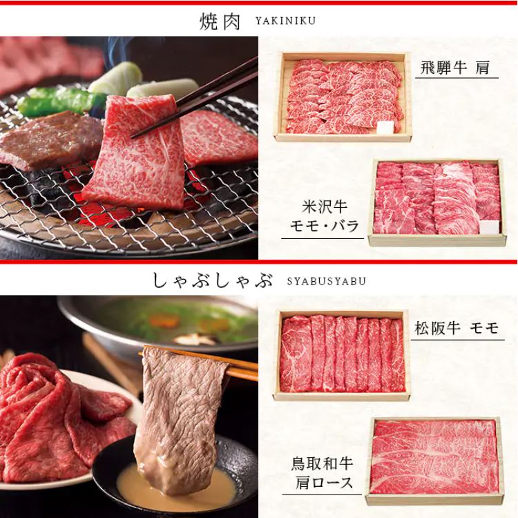 選べる国産和牛カタログギフト　溌剌（はつらつ）カード／ＢＯＸタイプ[848-282]-3